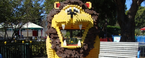 Rawr! Welcome to Legoland!